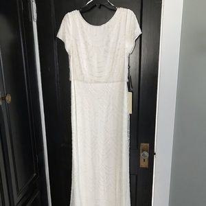 Adrianna Papell beaded gown